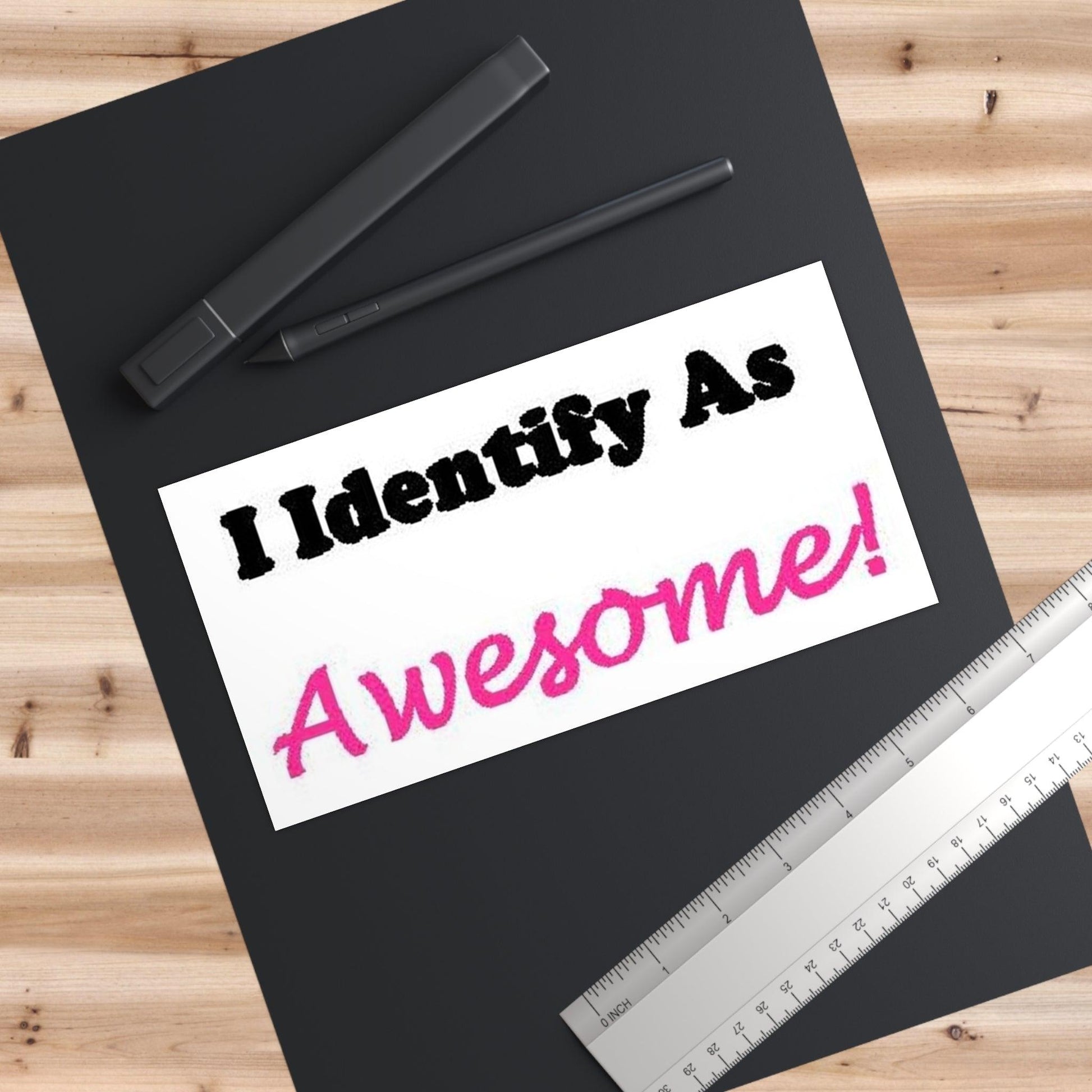 ID Awesome - Bumper Stickers - Better Mode