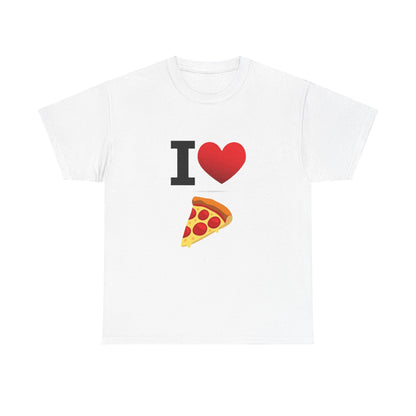 I Heart Pizza - Unisex Heavy Cotton T-Shirt - Better Mode