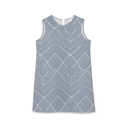 Slate Pattern A-line Sleeveless Dress (AOP)