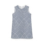 Slate Pattern A-line Sleeveless Dress (AOP)