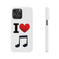 I Heart Music - Slim Phone Cases