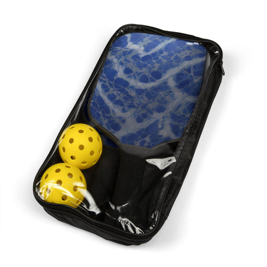 Blue Marble Pattern - Pickleball Kit