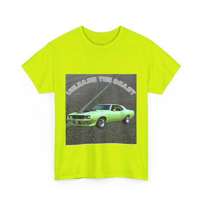 Unleash The Beast Classic Cars 5 - Unisex Heavy Cotton T-Shirt