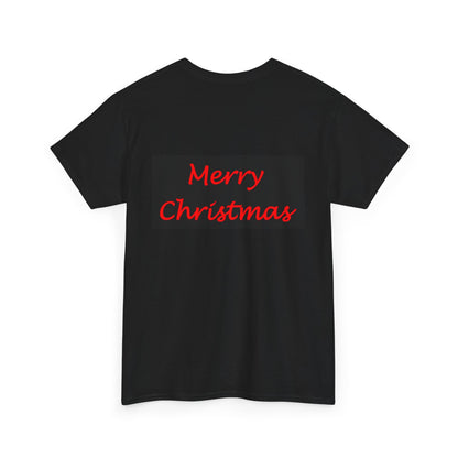 Dear Santa 1 (Black) - Unisex Heavy Cotton T-Shirt