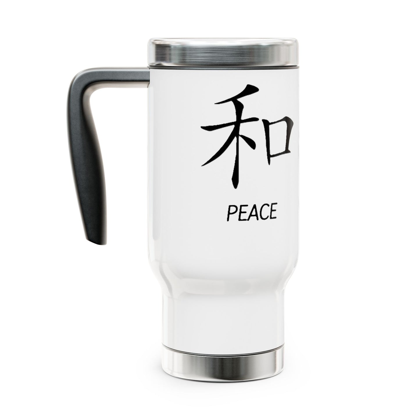 Peace Stainless Steel Travel Mug