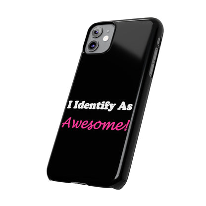 Awesome (Black) - Slim Phone Cases - Better Mode