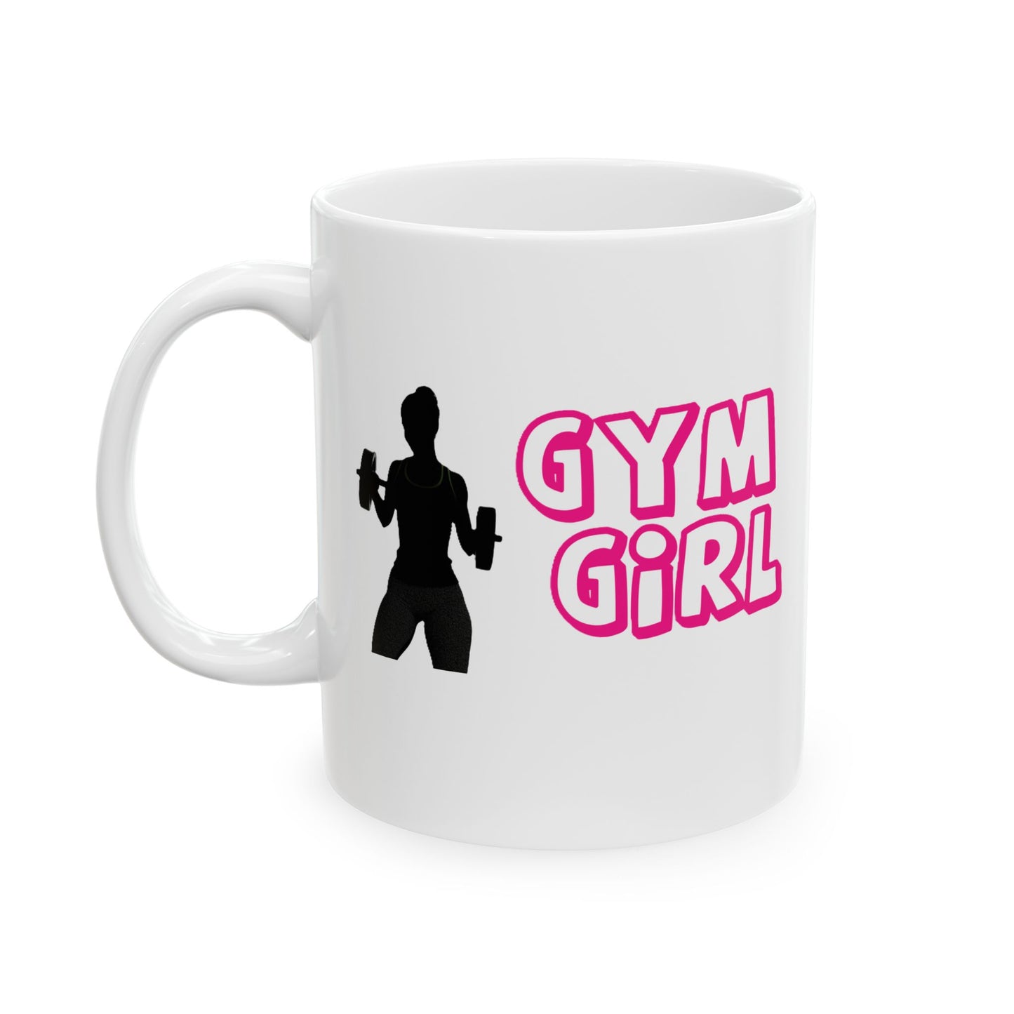 Gym Girl Ceramic Mug