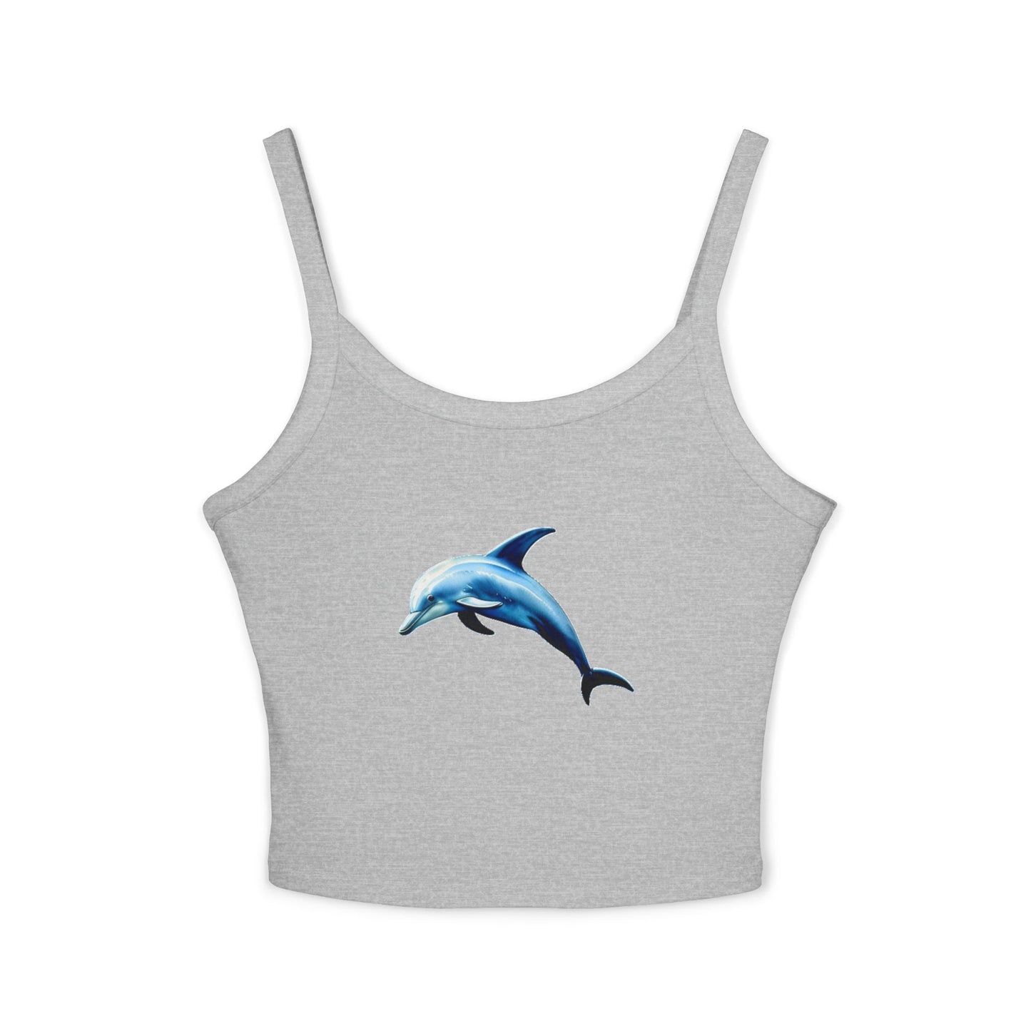 Dolphin - Women's Spaghetti Strap Tank Top