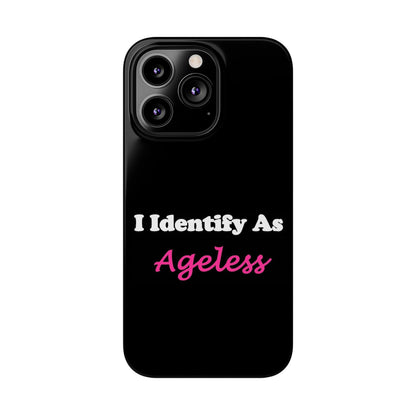 ID Ageless (Black) - Slim Phone Cases - Better Mode