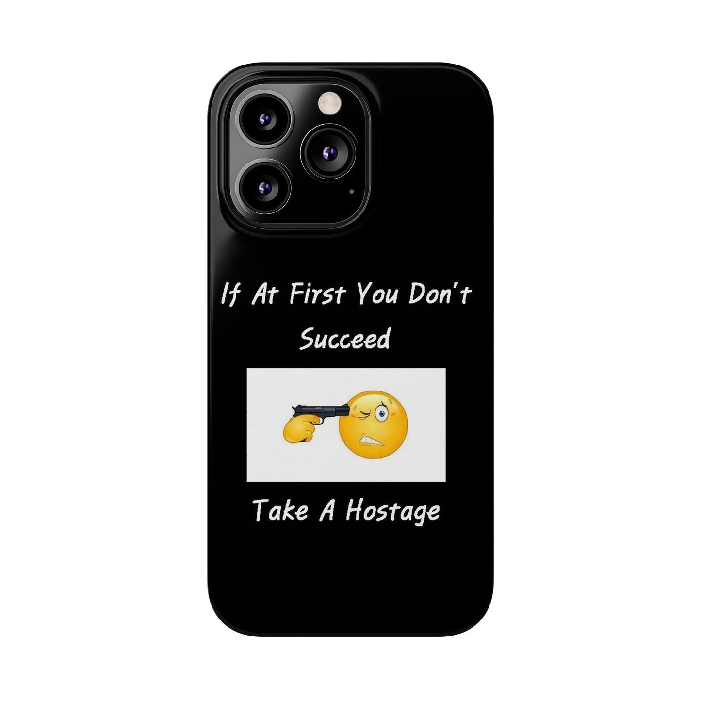 Hostage (Black) - Slim Phone Cases - Better Mode