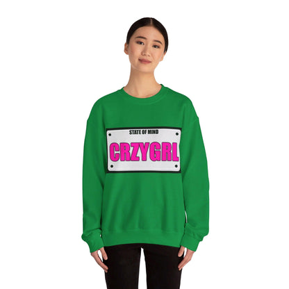 State Of Mind - CRZYGRL - Unisex Heavy Blend™ Crewneck Sweatshirt