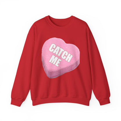 Candy Heart "Catch Me" - Crewneck Sweatshirt - Better Mode