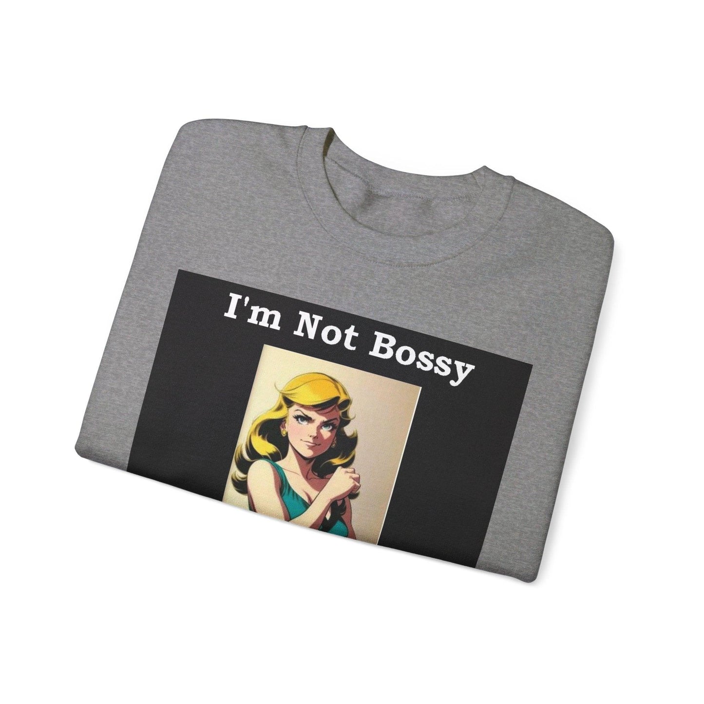 Bossy - Unisex Heavy Blend™ Crewneck Sweatshirt