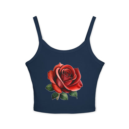 Rose - Women's Spaghetti Strap Tank Top