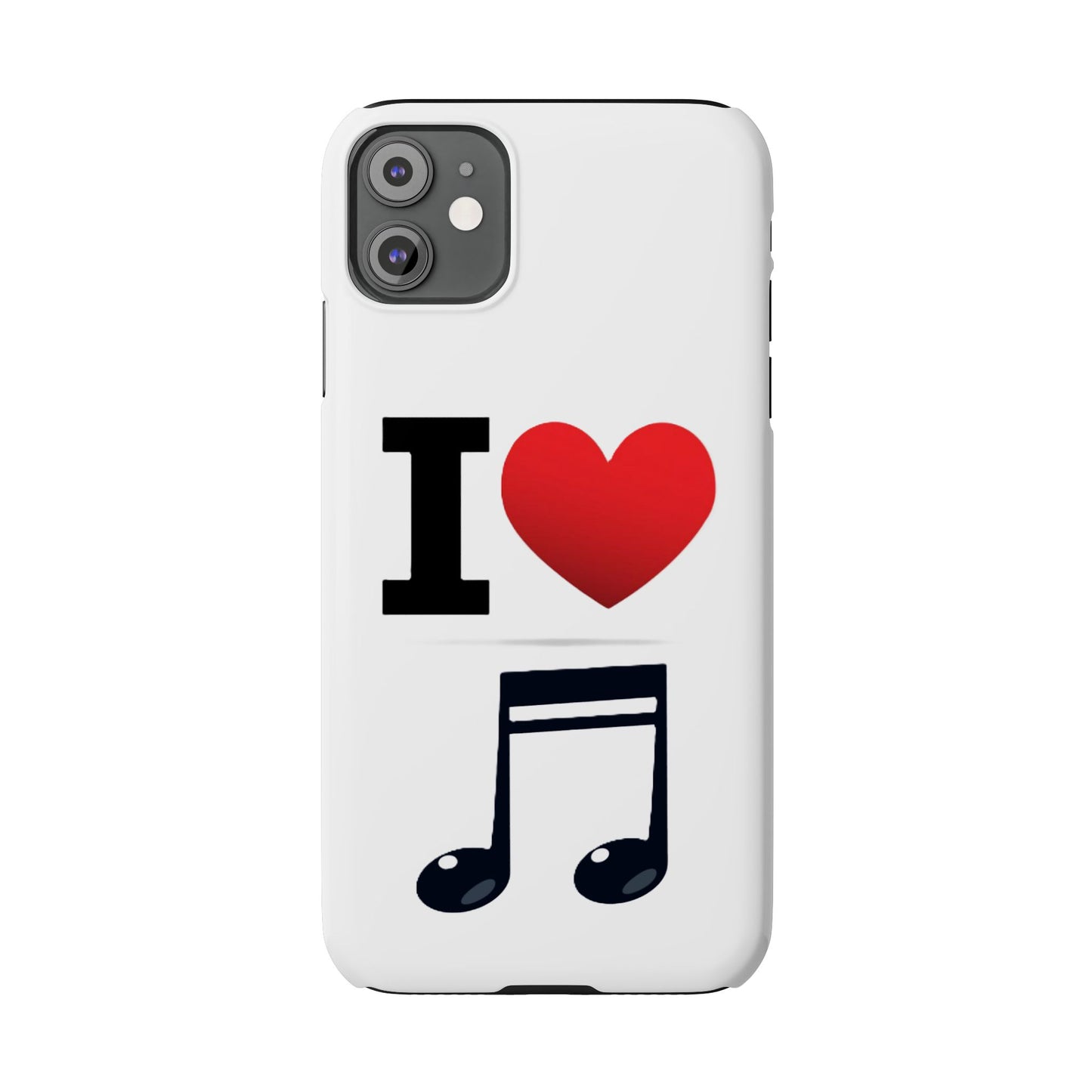 I Heart Music - Slim Phone Cases