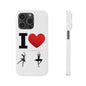 I Heart Dance - Slim Phone Cases