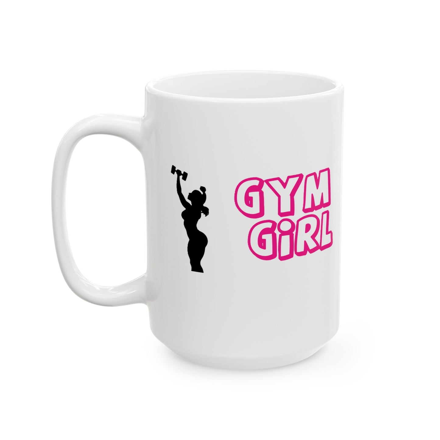 Gym Girl Ceramic Mug