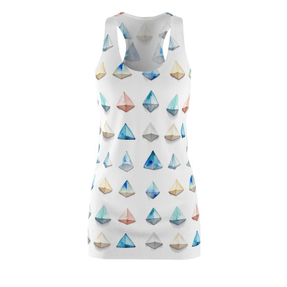 Triangle Pattern Racerback Dress