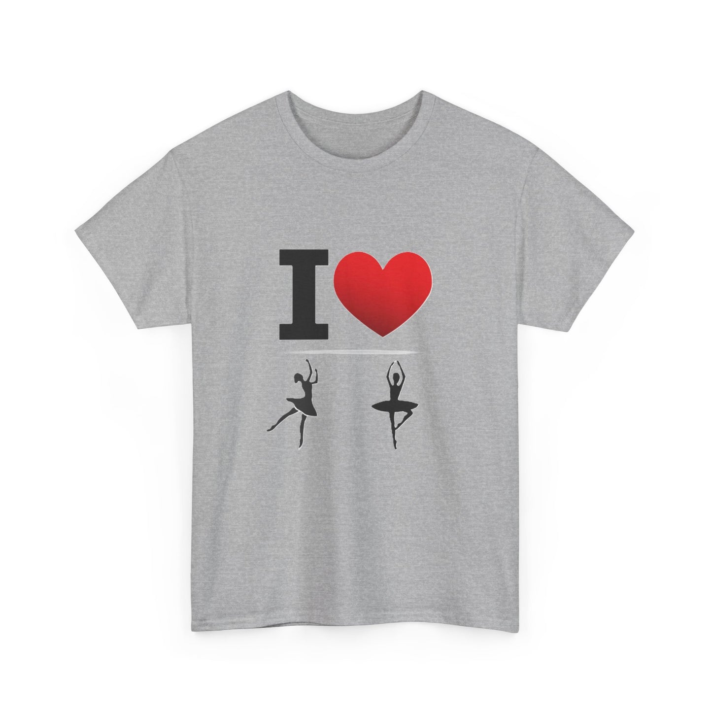 I Heart Dance - Unisex Heavy Cotton T-Shirt