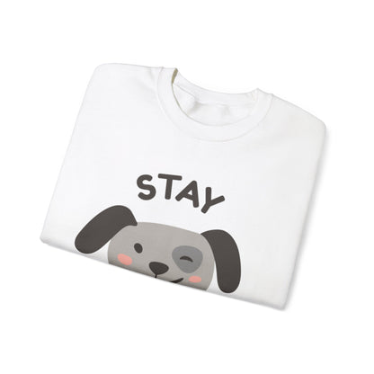 Stay Pawsitive - Crewneck Sweatshirt