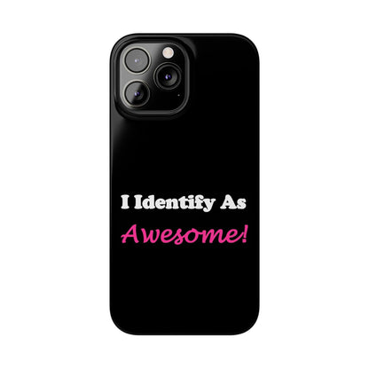 Awesome (Black) - Slim Phone Cases - Better Mode