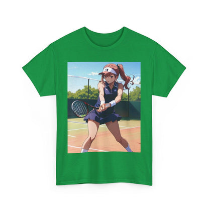 Anime Tennis 7 - Unisex Heavy Cotton T-Shirt