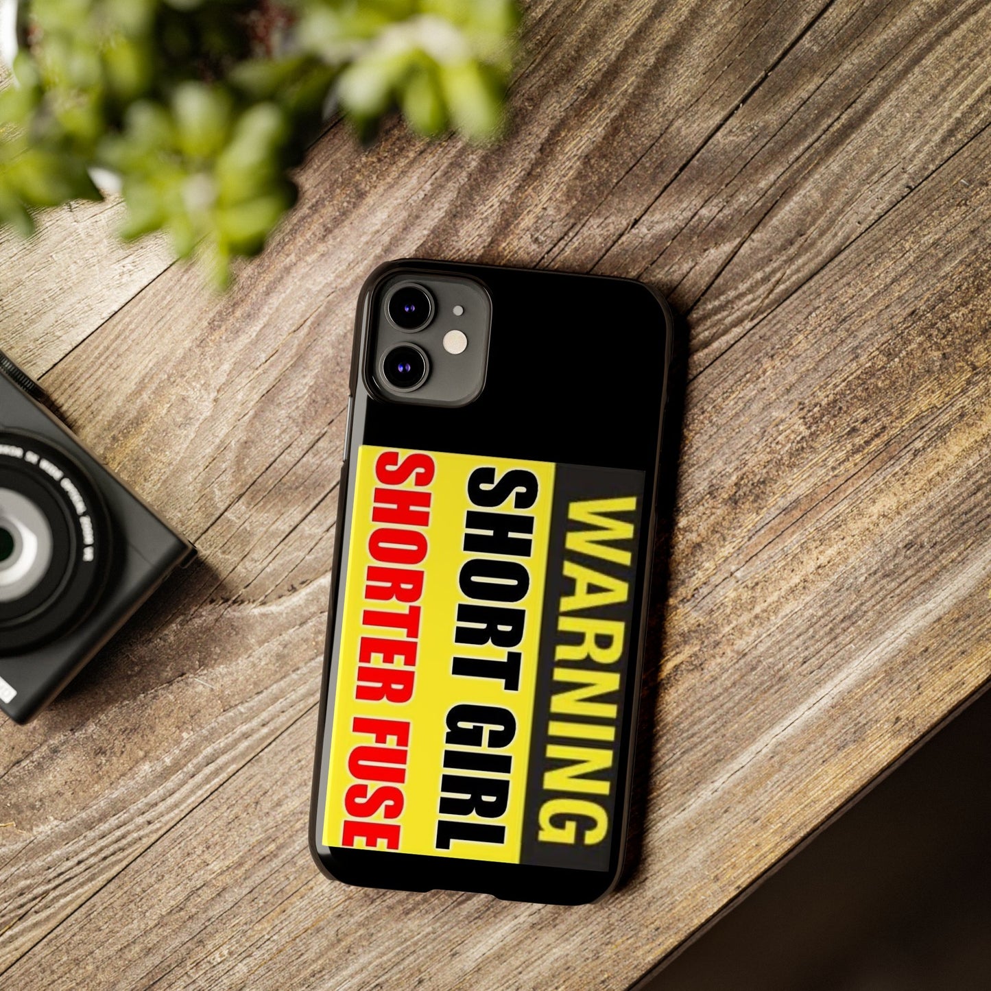 Slim Phone Cases - Short Girl Short Fuse