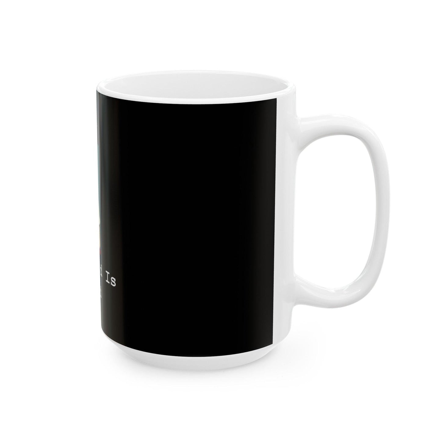 Sorry Booked 2 (Black) - Ceramic Mug, (11oz, 15oz)