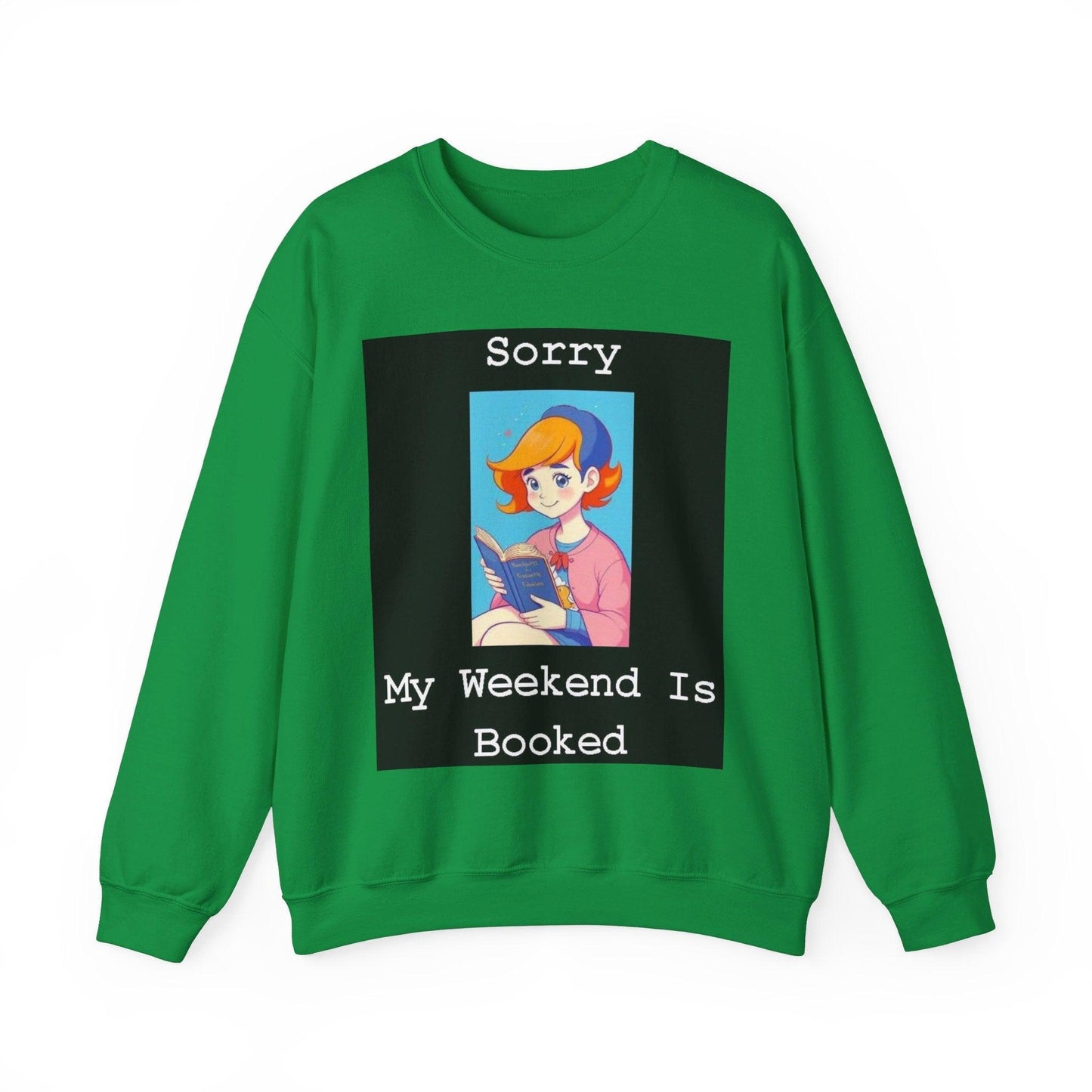 Weekend Booked 1 - Unisex Heavy Blend™ Crewneck Sweatshirt