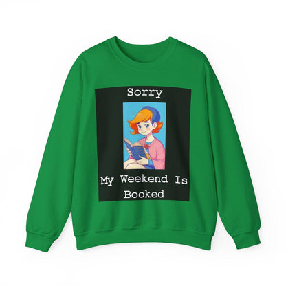 Weekend Booked 1 - Unisex Heavy Blend™ Crewneck Sweatshirt