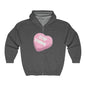 Candy Heart "Stop Staring" - Full Zip Hooded Sweatshirt