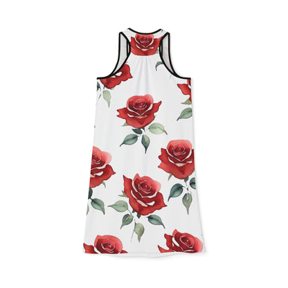 Women's Racerback Dress - Roses