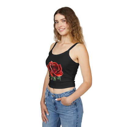 Rose - Women's Spaghetti Strap Tank Top