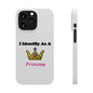 ID Princess (White) - Slim Phone Cases - Better Mode