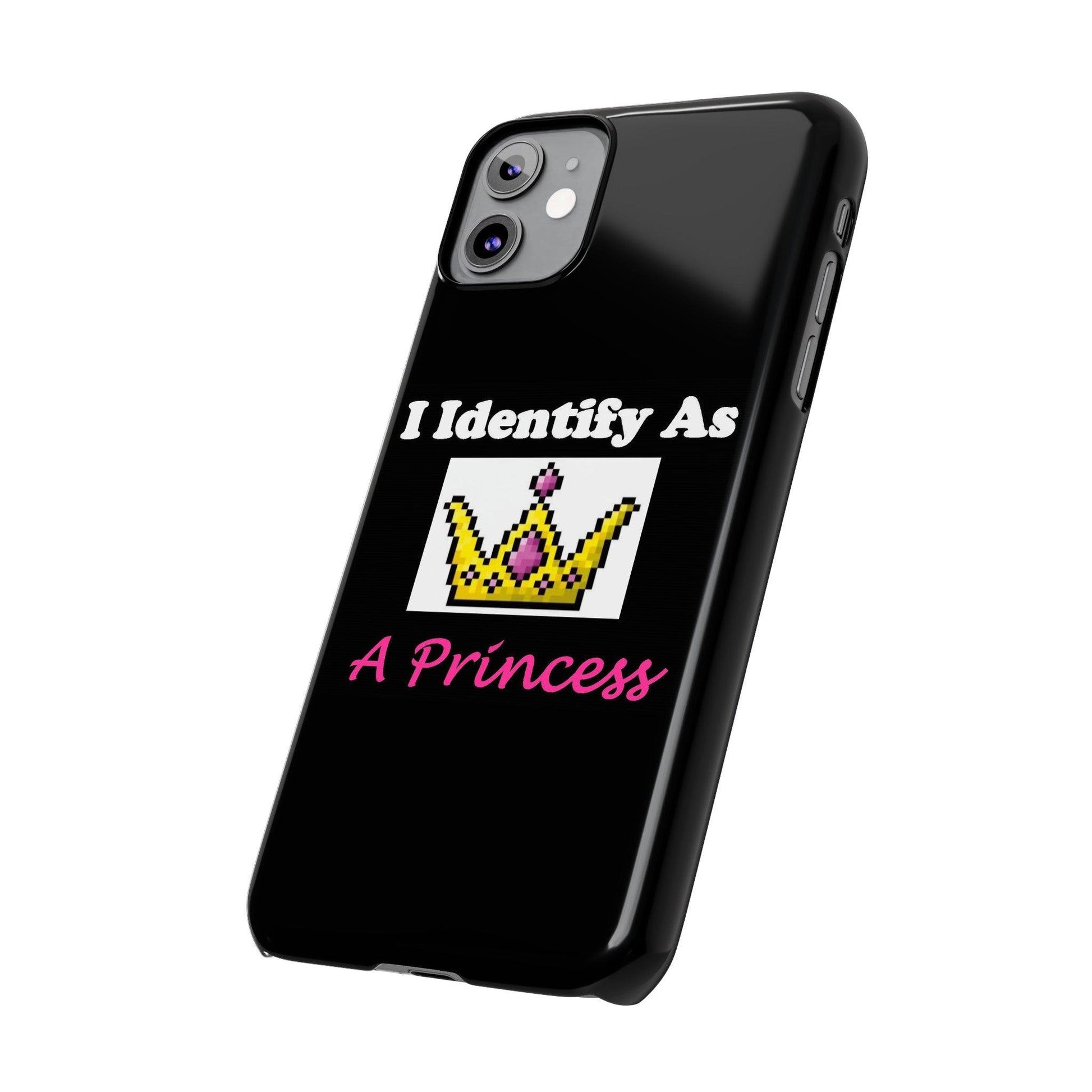 ID Princess (Black) - Slim Phone Cases - Better Mode