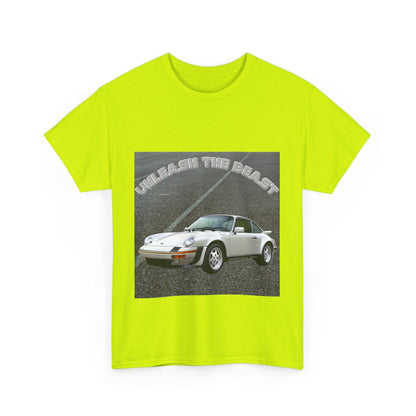 Unleash The Beast Classic Cars 2 - Unisex Heavy Cotton T-Shirt