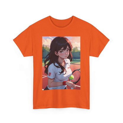 Anime Tennis 5 - Unisex Heavy Cotton T-Shirt