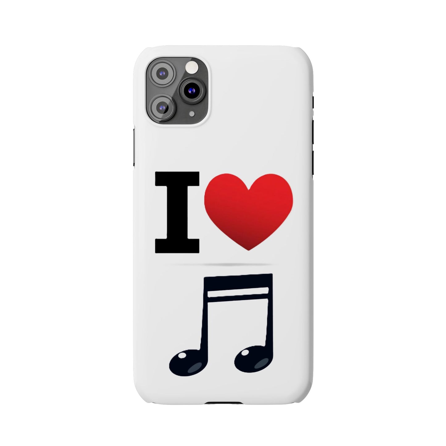 I Heart Music - Slim Phone Cases