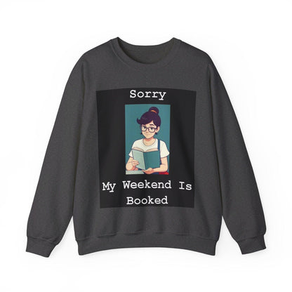 Weekend Booked 2 - Unisex Heavy Blend™ Crewneck Sweatshirt