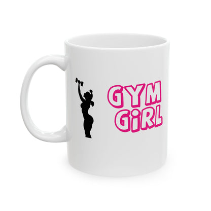 Gym Girl Ceramic Mug