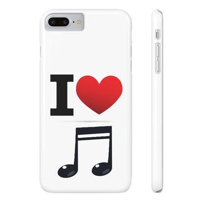 I Heart Music - Slim Phone Cases