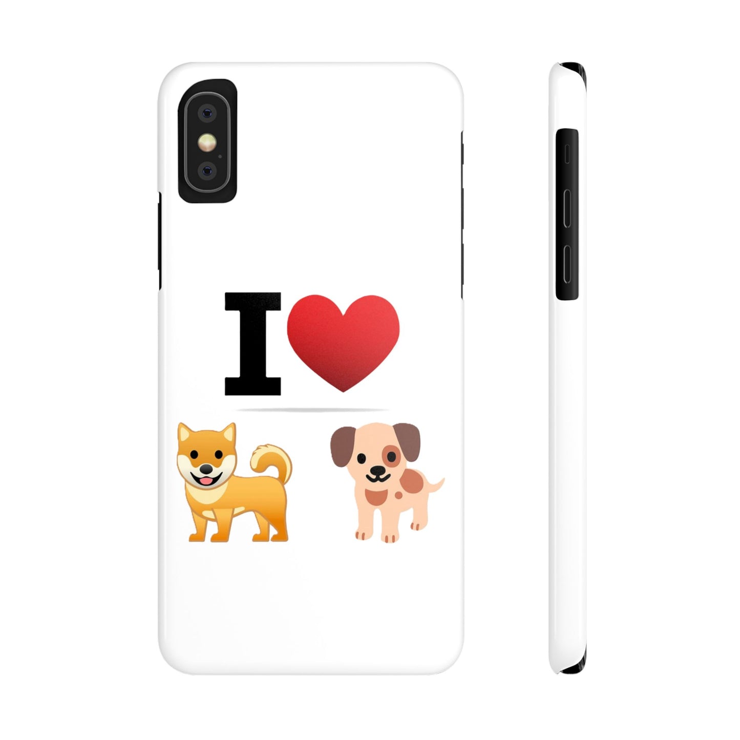 I Heart Dogs - Slim Phone Cases