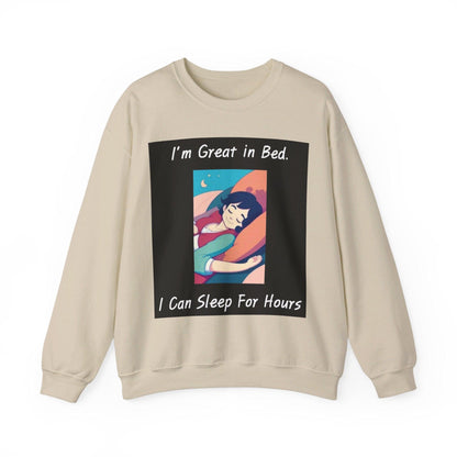 Great In Bed - Unisex Heavy Blend™ Crewneck Sweatshirt