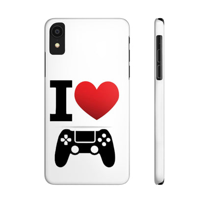 I Heart Gaming - Slim Phone Cases