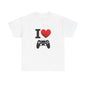 I Heart Gaming - Unisex Heavy Cotton T-Shirt - Better Mode