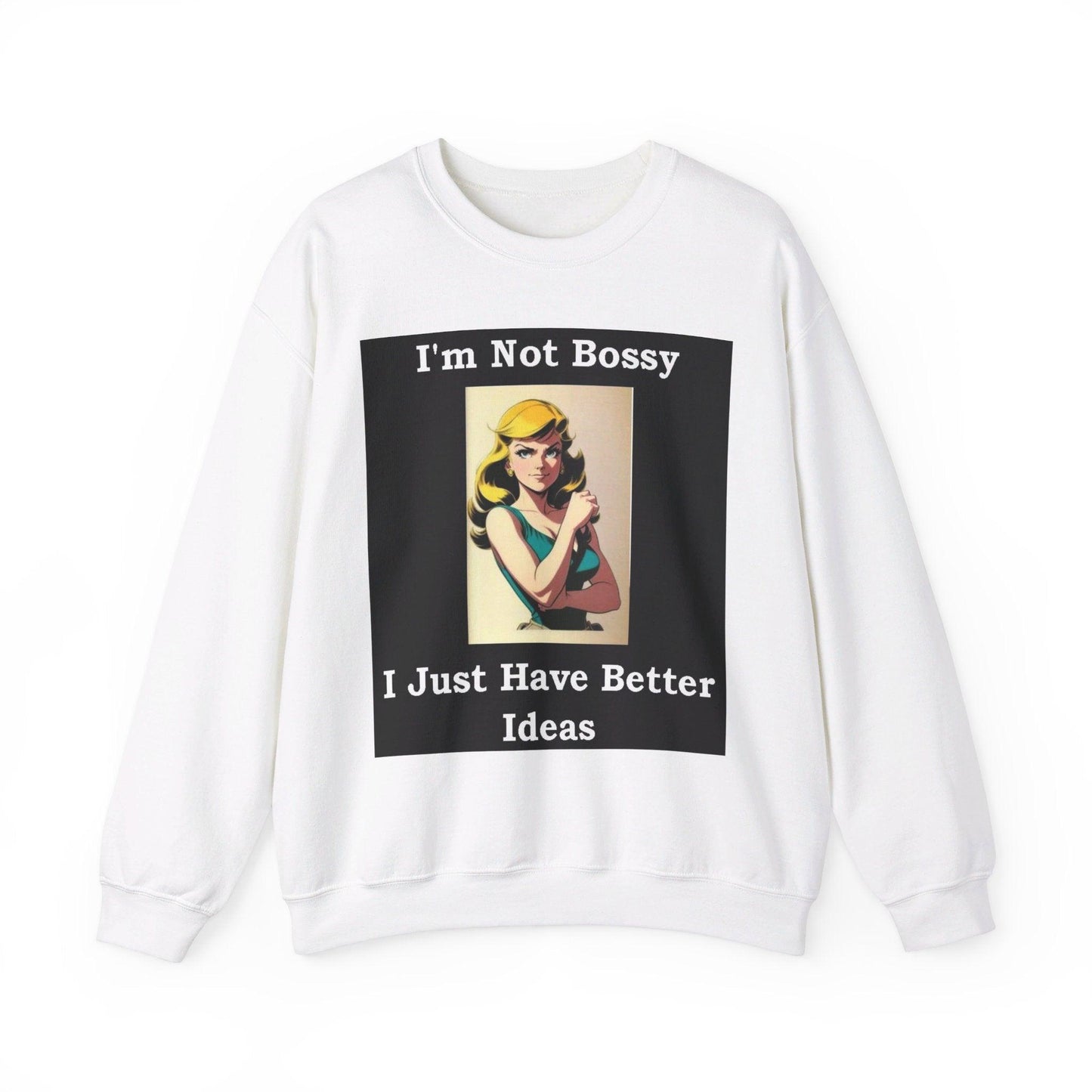 Bossy - Unisex Heavy Blend™ Crewneck Sweatshirt