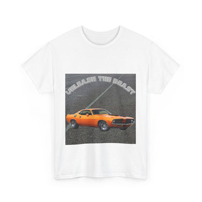 Unleash the Beast Classic Cars 3 - Unisex Heavy Cotton T-Shirt