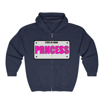 State Of Mind "Princess" - Full Zip Hooded Sweatshirt