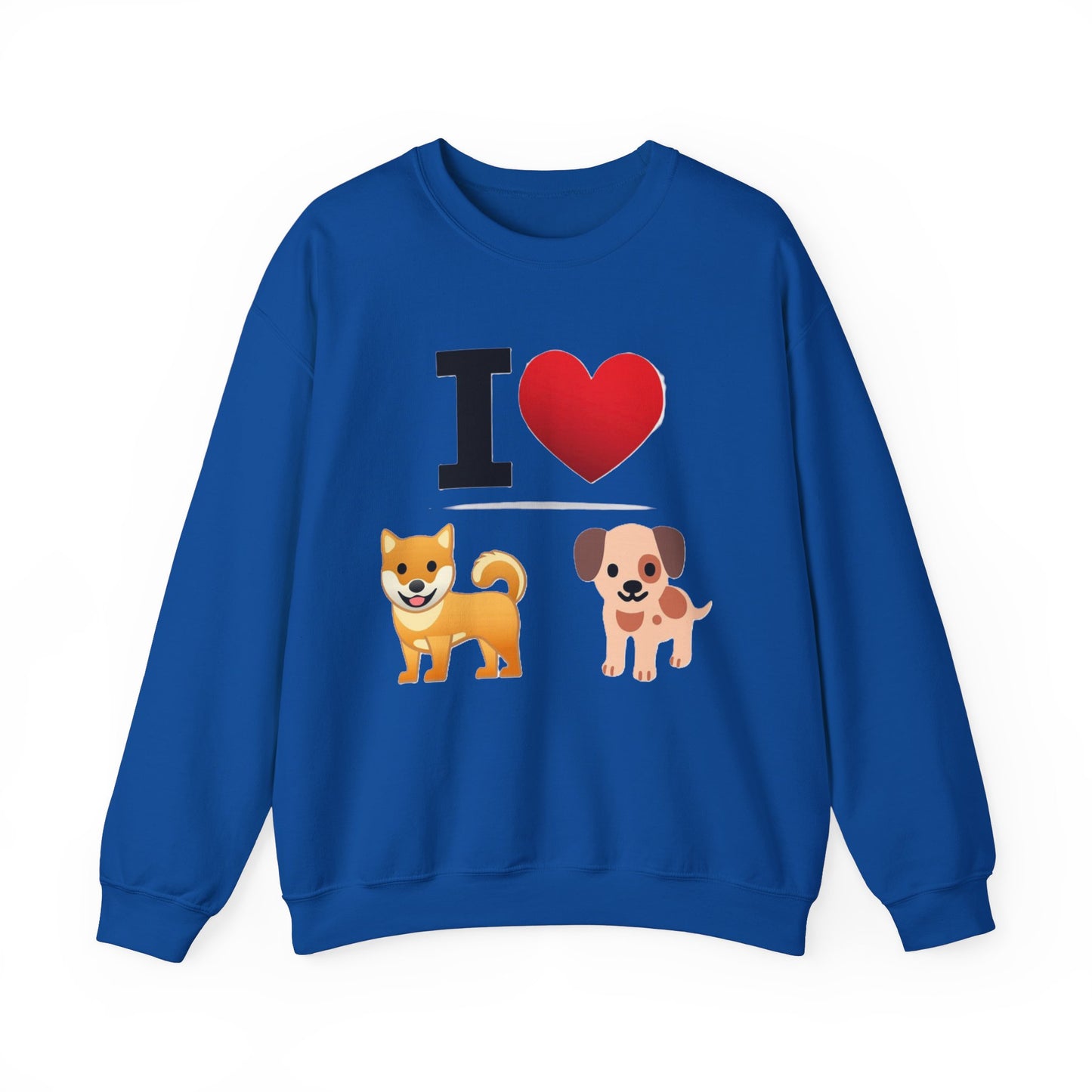 I Heart Dogs - Crewneck Sweatshirt - Better Mode