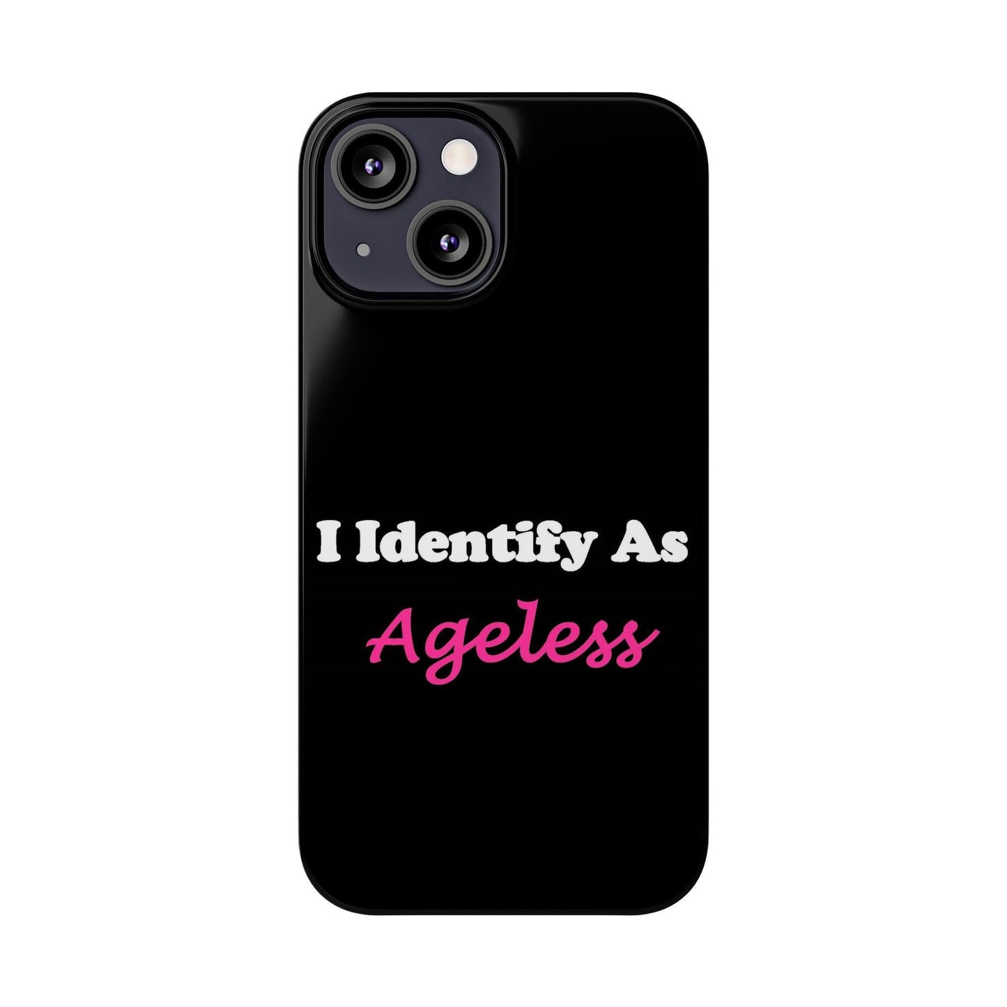 ID Ageless (Black) - Slim Phone Cases - Better Mode